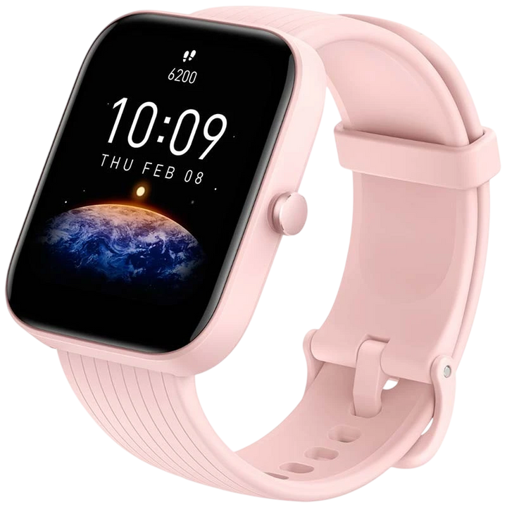 Amazfit Bip 3 Pro Rosa - Relógio inteligente