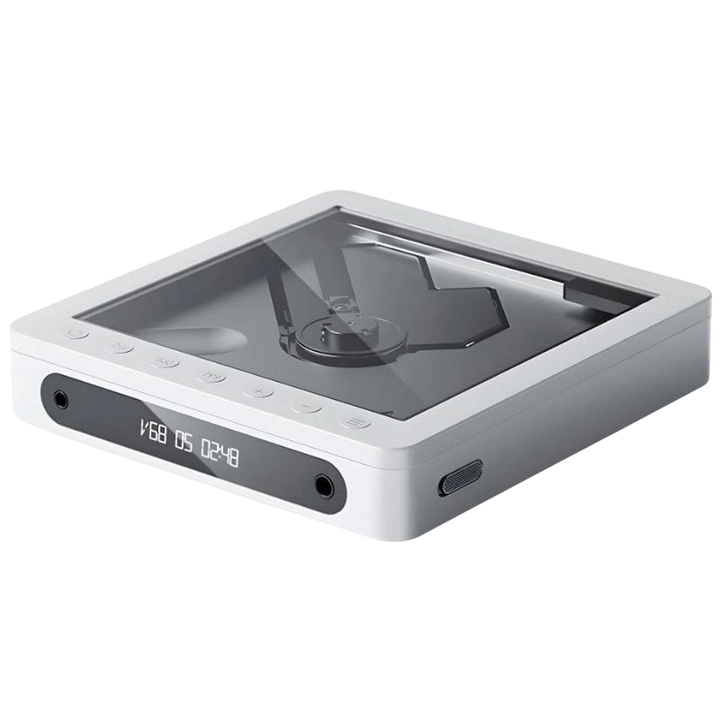 FiiO DM13 BT Transparente - Leitor de CD portátil com Bluetooth aptx HD