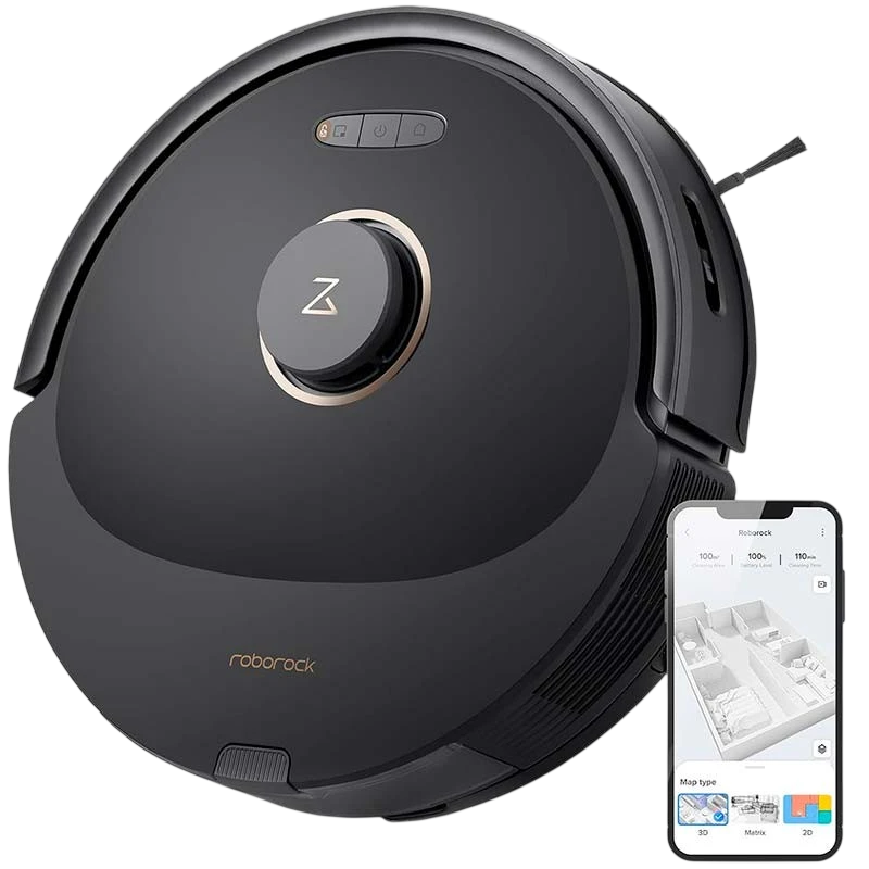 Roborock Q8 Max Preto - Aspirador Robô