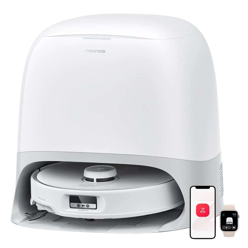 Roborock Qrevo Curv Branco com Base autolimpeza