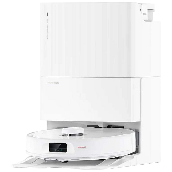 Roborock Qrevo MaxV White with Self-cleaning Base - Robot Vacuum Cleaner