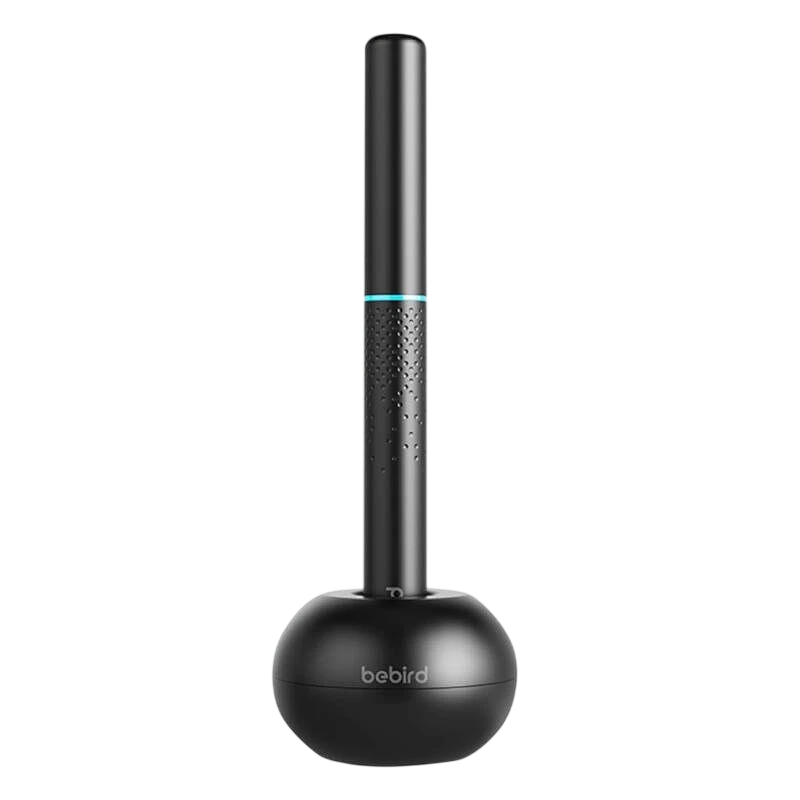 Rod Bebird M9 S Preto - Otoscópio Profissional para Limpeza dos Ouvidos