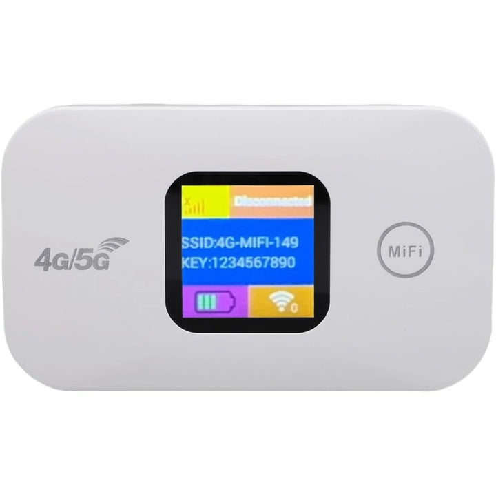 Router portátil A8 4G LTE 3000mAh, Branco