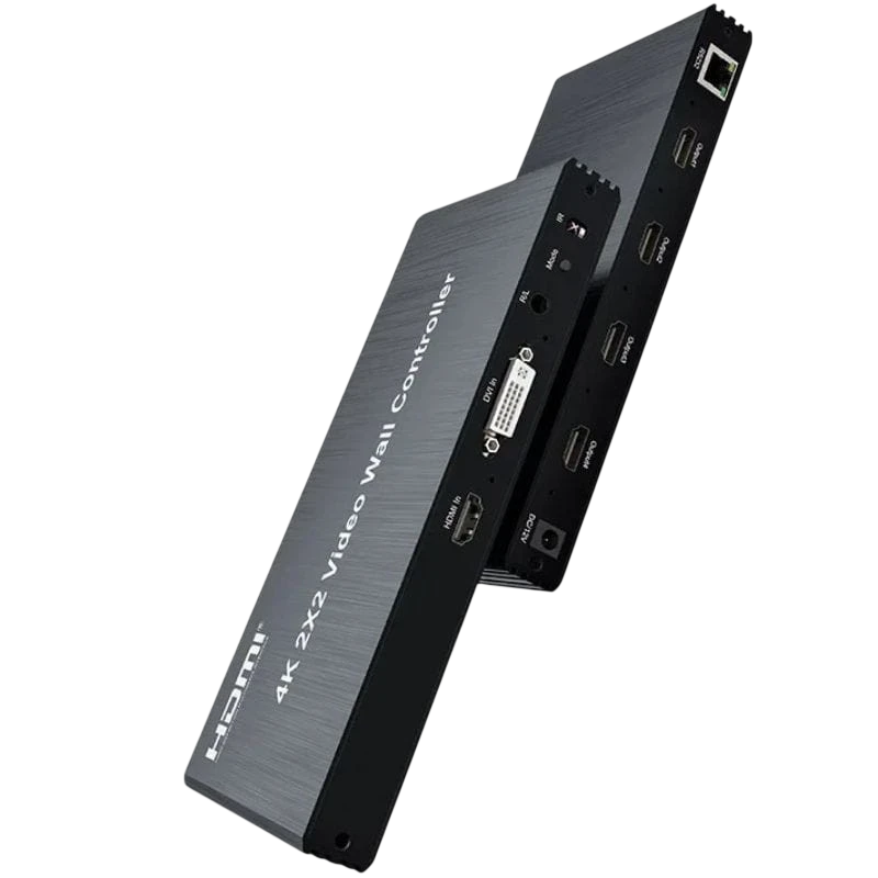 Rullz Qkens - Processador de vídeo wall HDMI DVI 2x2