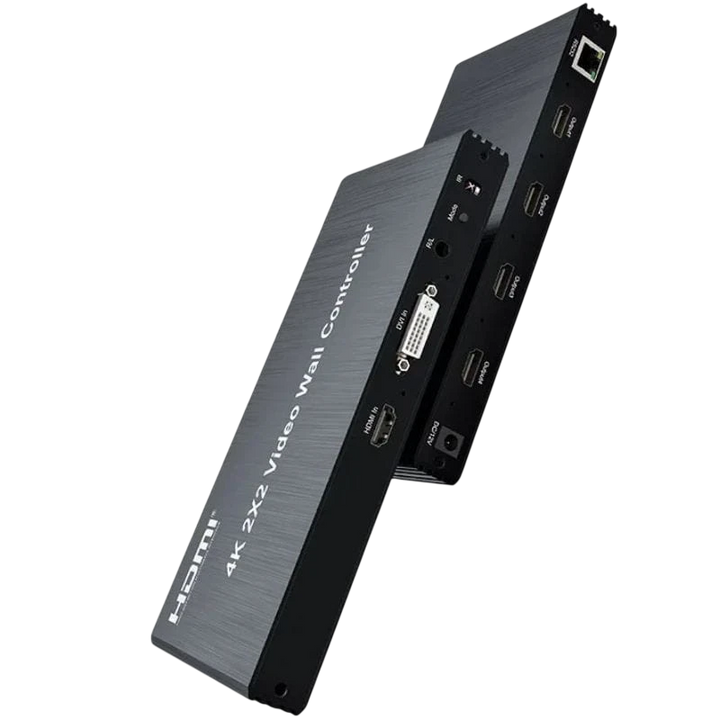 Rullz Qkens - Processador de vídeo wall HDMI DVI 2x2