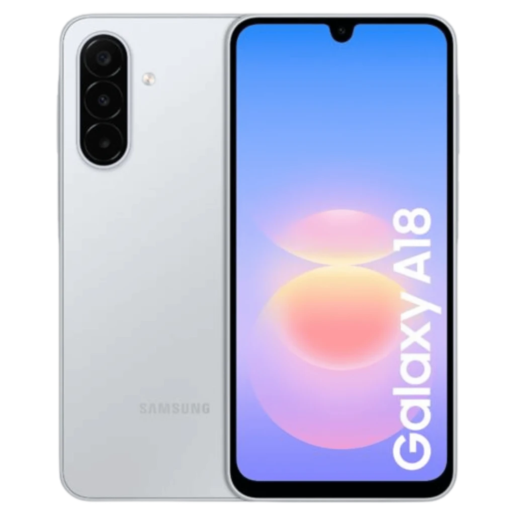Samsung Galaxy A18 4G 4GB/128GB Prateado 6,7 polegadas Super AMOLED 5000mAh 50MP 25W