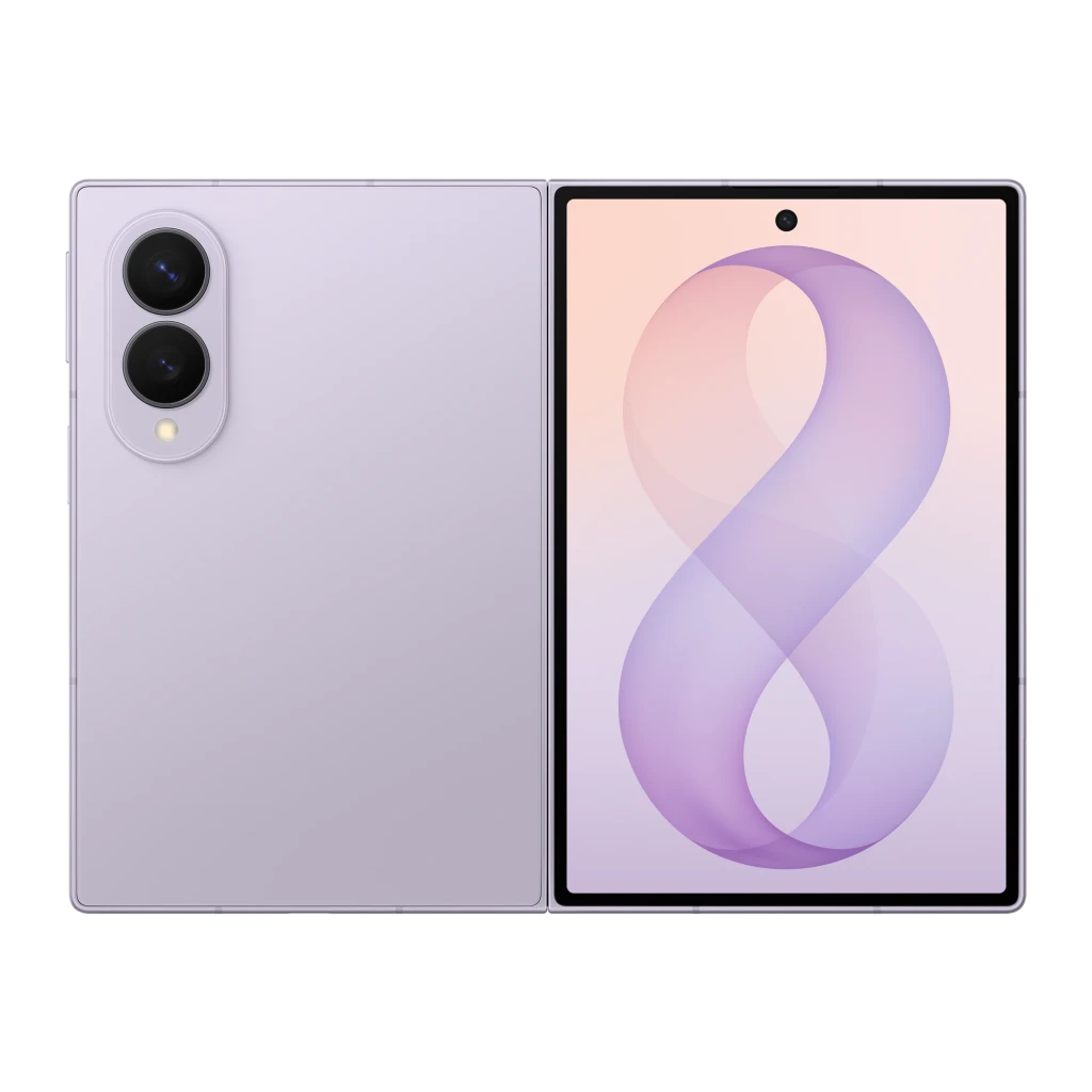 Samsung Galaxy Z Fold8 5G 12GB/256GB Lavanda Dobrável 7,6 polegadas AMOLED 120Hz Snapdragon 8 Elite