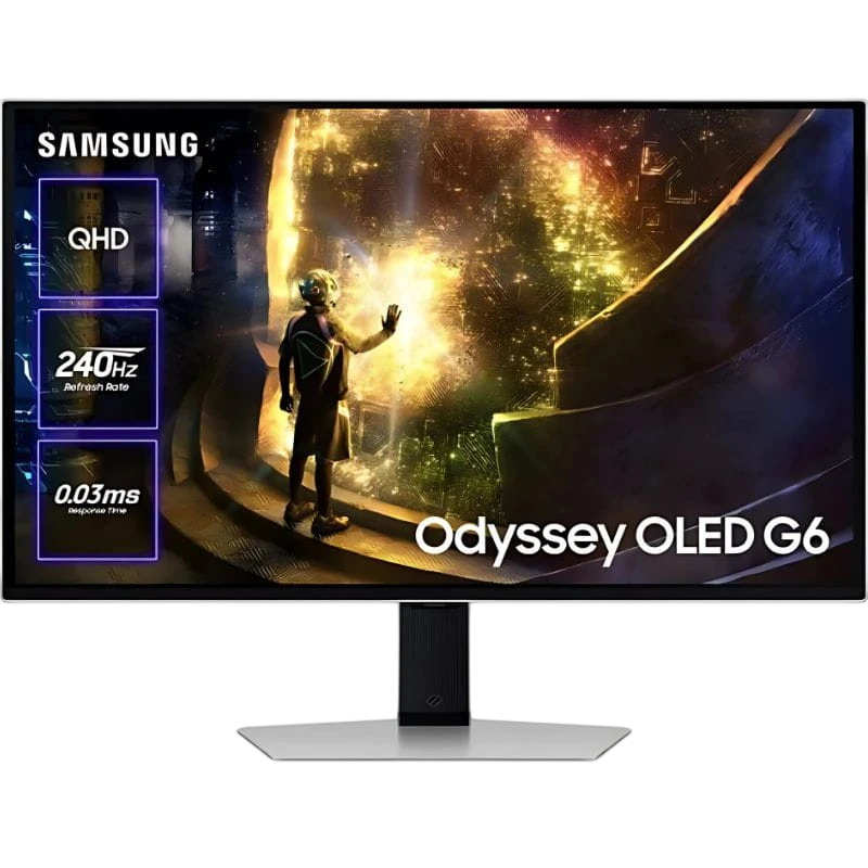Monitor Samsung Odyssey G6 G61SD 27" Quad HD Dual OLED 240Hz