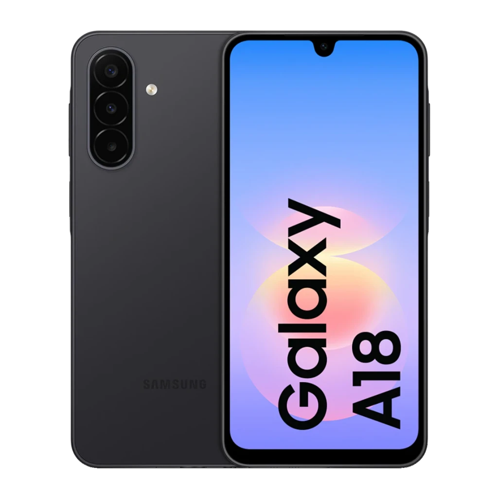 Samsung Galaxy A18 4G 8GB/256GB Preto 6,7 polegadas Super AMOLED 5000mAh 50MP 25W