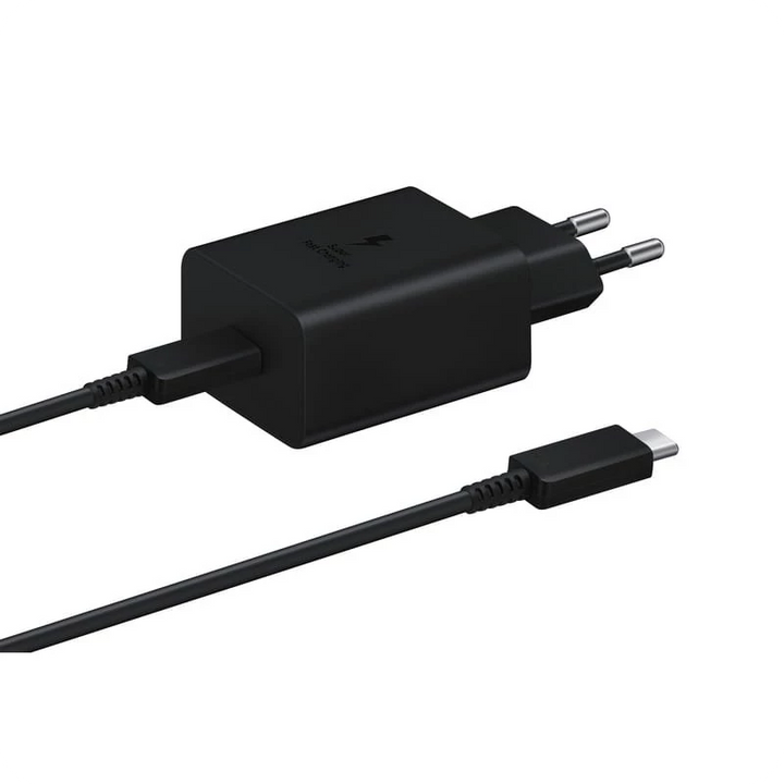Samsung 45 W USB Tipo C Carregamento Super Rápido Preto - Carregador de parede com cabo