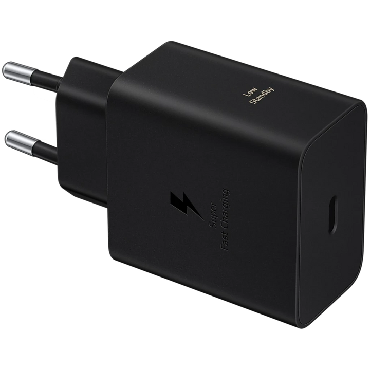 Samsung EP-T6010NBE USB-C 60 W Preto Carregamento Super Rápido 2.0 - Adaptador de Corrente