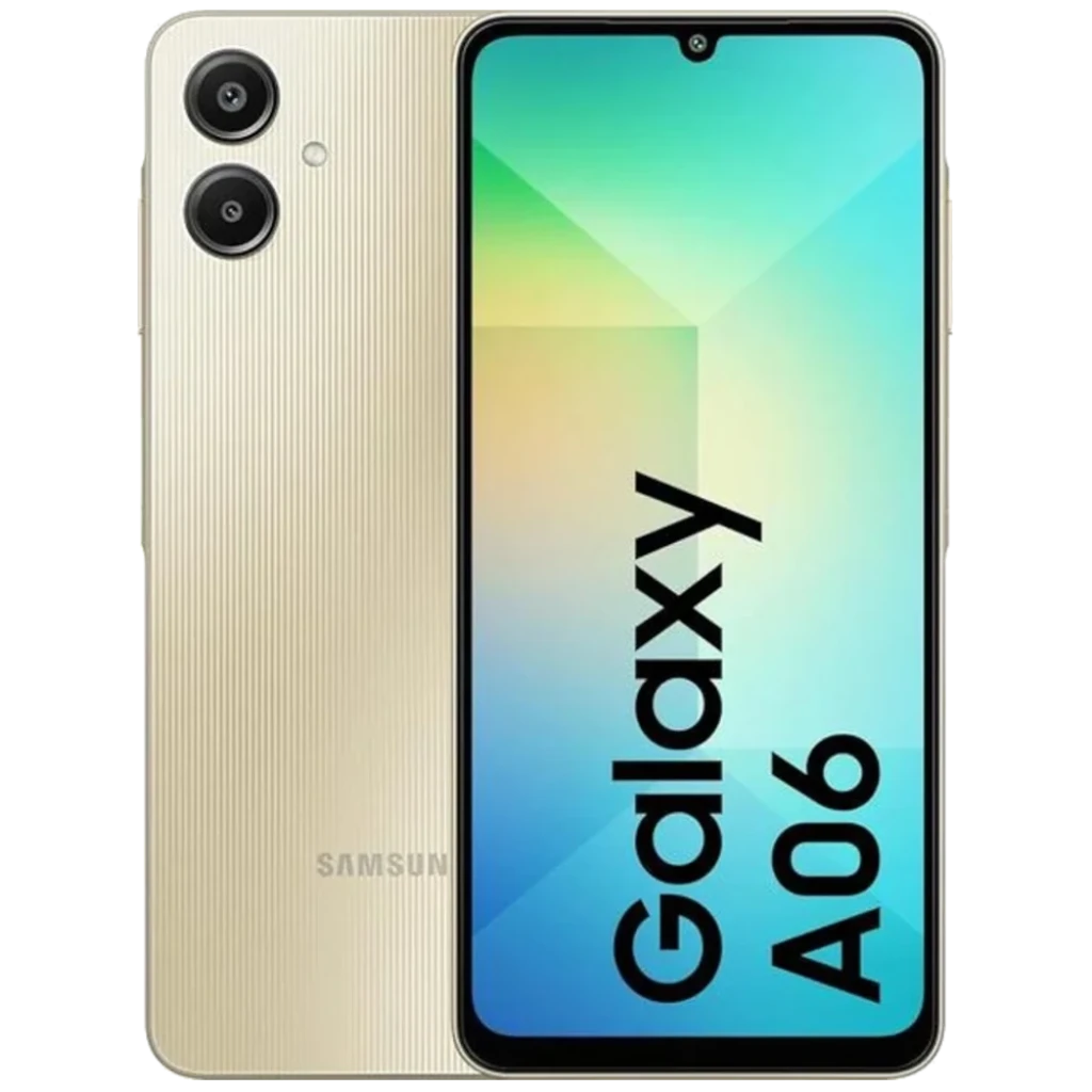Samsung Galaxy A06 4G 128 GB Dourado 4 GB de RAM Ecrã PLS