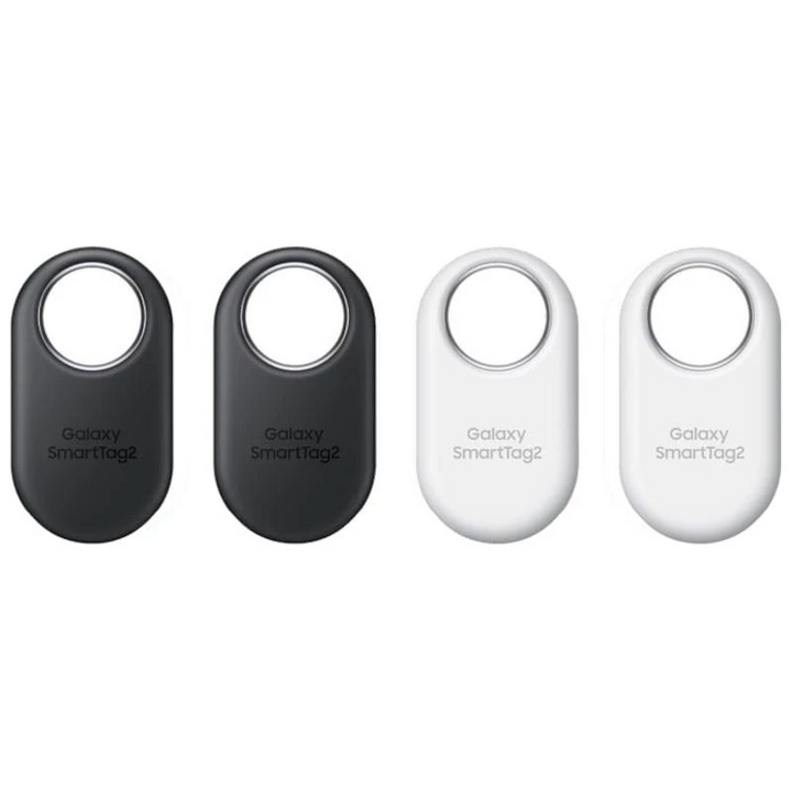 Samsung Galaxy SmartTag 2 IP67 NFC Pack x 4 Preto/Branco - Dispositivo de localização