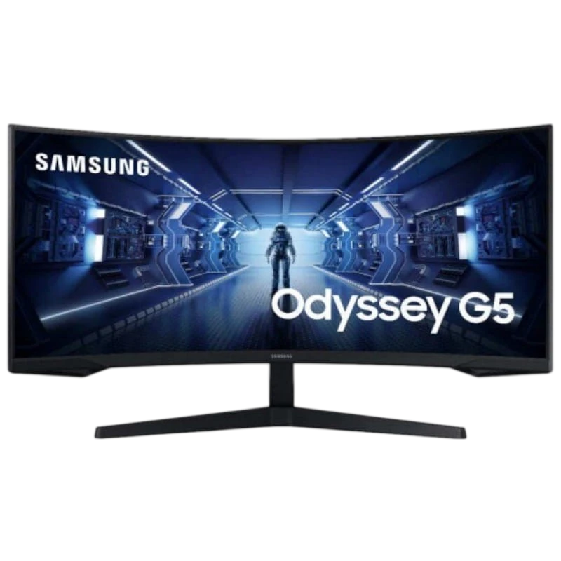 Samsung Odyssey G5 LC34G55TWWP 34 QHD VA UltraWide Curvo 165Hz FreeSync Premium Preto