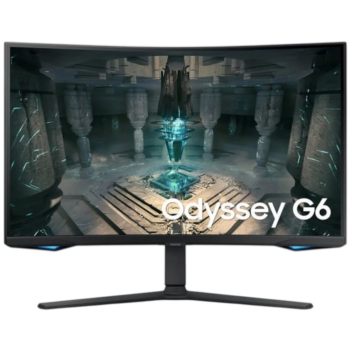 Samsung Odyssey LS32BG650EUXEN 32 QHD VA Curvo 240Hz FreeSync Premium Preto - Monitor jogos