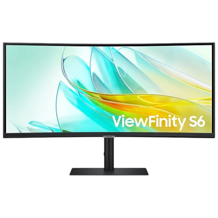 Samsung ViewFinity LS34C652UAUXEN 34" 2K QHD VA UltraWide Curva 100 Hz Freesync Preto de Computador