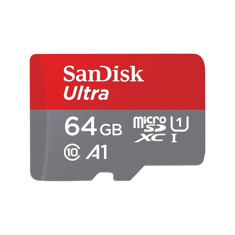 SanDisk MicroSDXC 64GB Ultra A1 + Adaptador Classe 10