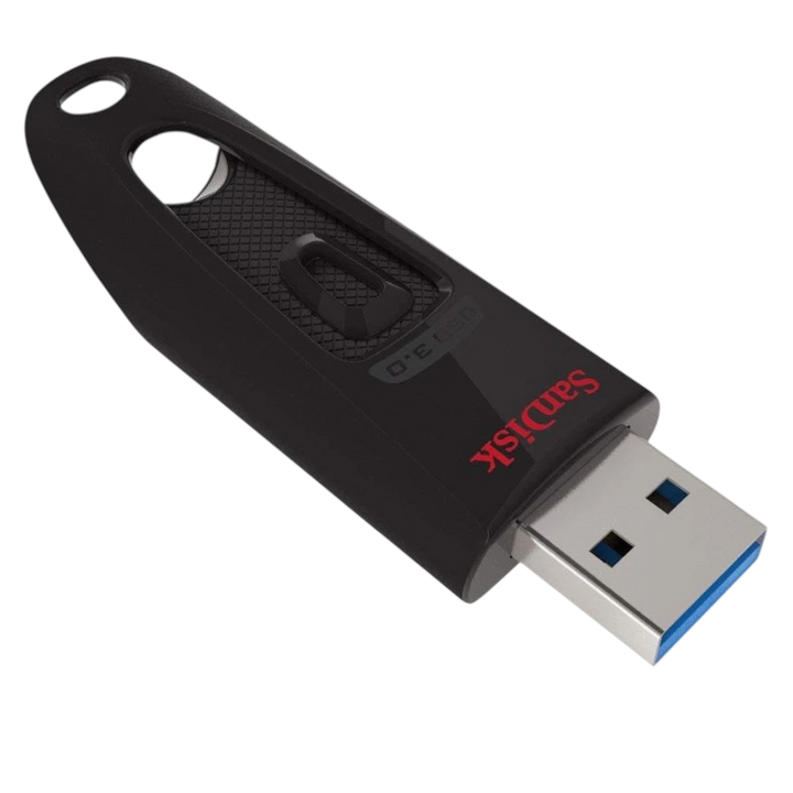 SanDisk Ultra 64GB USB 3.0 Preto