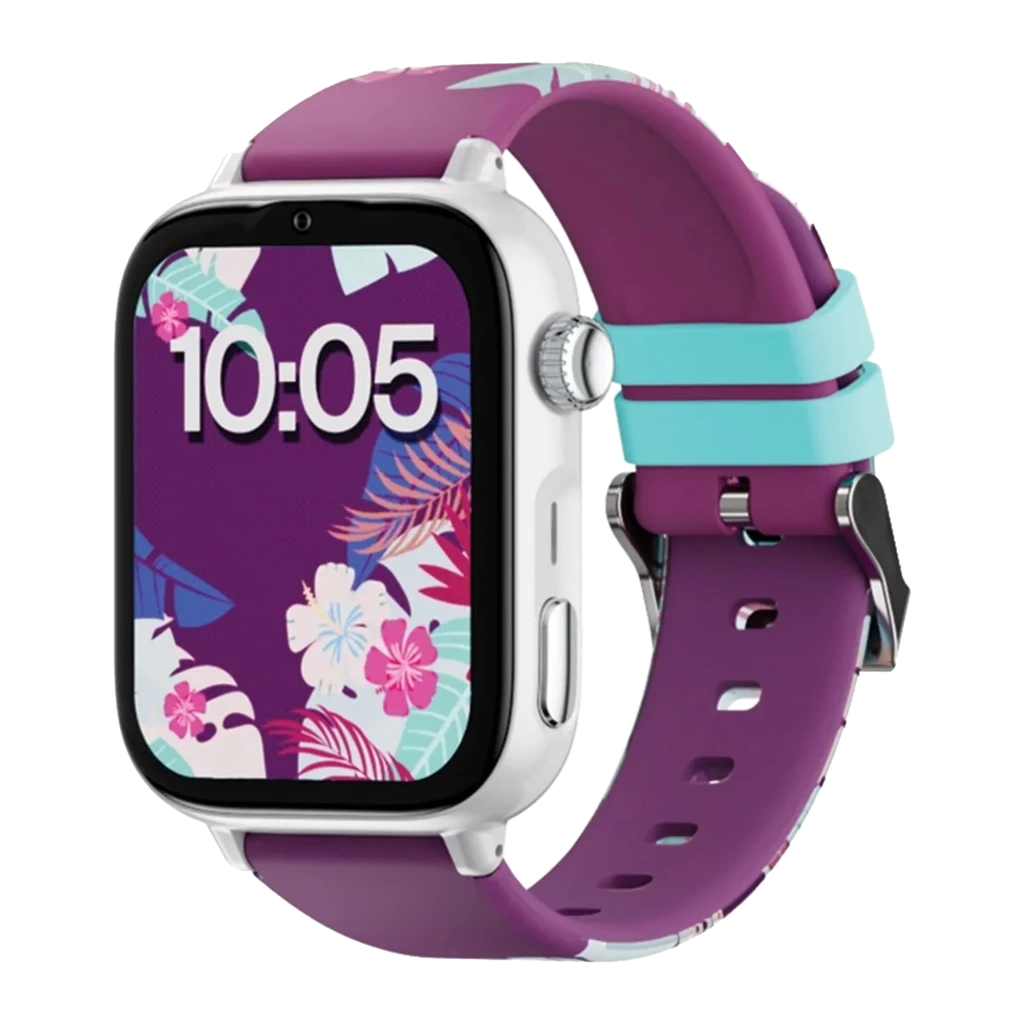 SaveFamily SaveWatch Plus 2 Prateado, Pulseira de Silicone Maui, Chamadas SOS, 4G