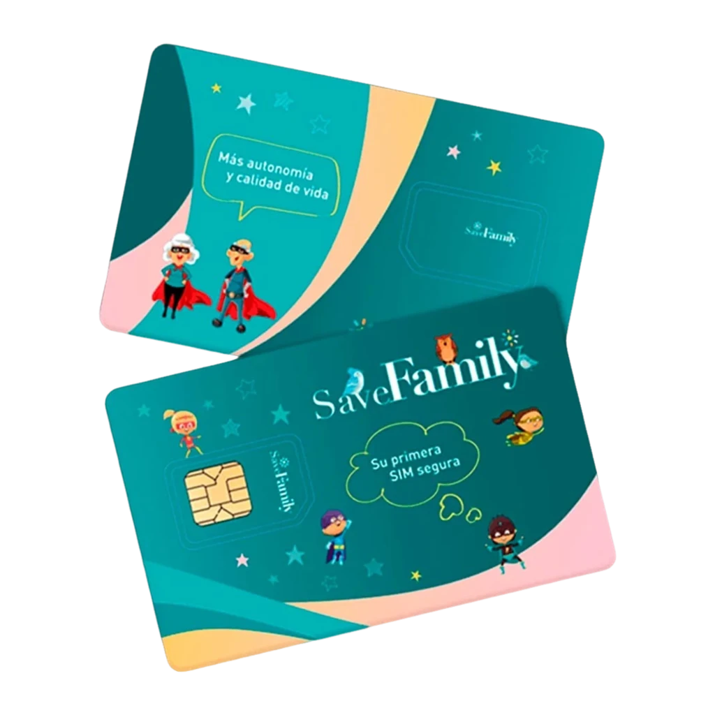 Cartão SIM SaveFamily para Smartwatch SaveFamily 4G LTE Nano SIM
