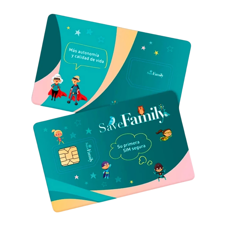 Cartão SIM SaveFamily para Smartwatch SaveFamily 4G LTE Nano SIM