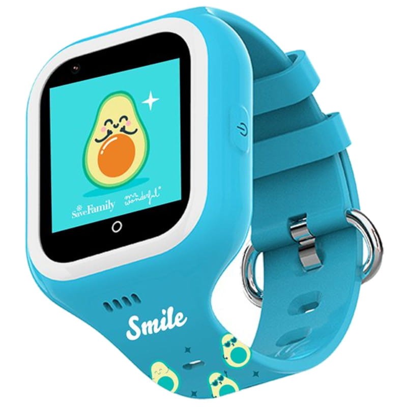 SaveFamily Iconic Plus Mr. Wonderful Smartwatch para Crianças 4G GPS Azul - Relógio Inteligente
