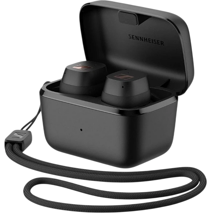 Sennheiser SPORT True Wireless Tátil IP54 7 mm Preto sem fios