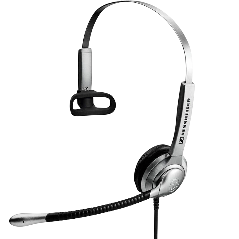 EPOS H 335 Monaural Easy Disconnect Prata com microfone