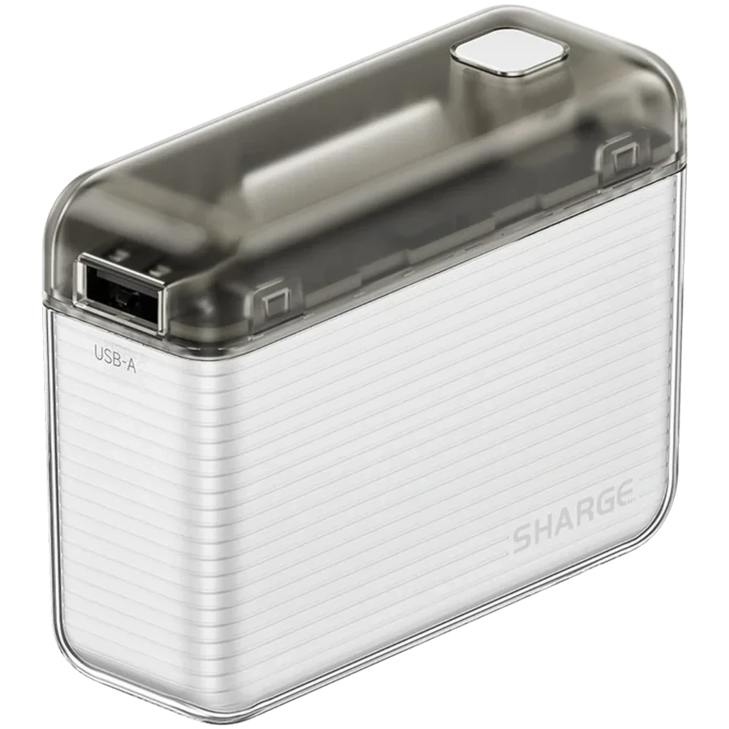 SHARGE Flow 20 W 10 000 mAh Transparente - Power Bank