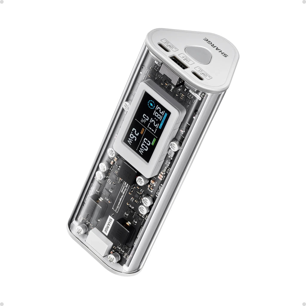 SHARGE SHARGEEK 170 140 W 24 000 mAh Ecrã Inteligente PD 3.1 - Power Bank