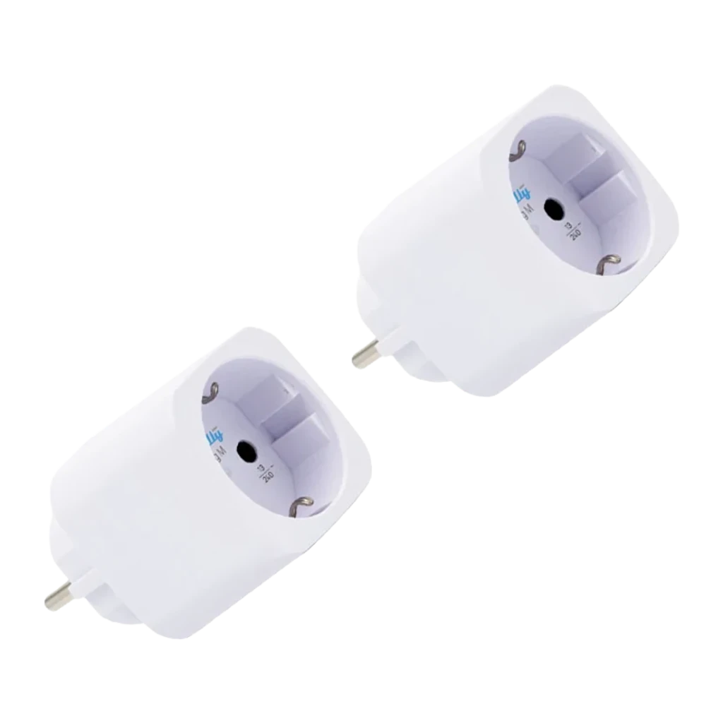 Tomada inteligente Shelly Plug M Gen3 Branco Medição consumo Matter WiFi 13A
