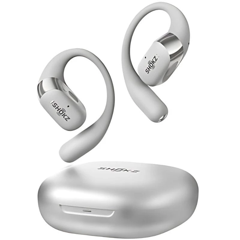 SHOKZ OpenFit 2+ Cinzento - Auriculares sem fios Bluetooth