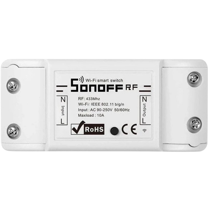 Smart switch WiFi + RF 433 Sonoff RF R2