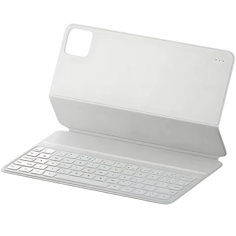 Capa Smart Case com Teclado para Xiaomi Pad 6 Branco
