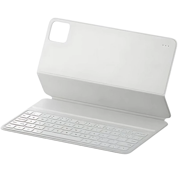 Capa Smart Case com Teclado para Xiaomi Pad 6 Branco