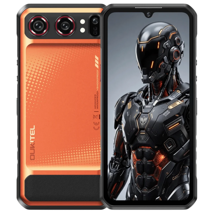 Oukitel WP68 Air 5G 12GB/512GB Laranja  MediaTek Dimensity 8000mAh 8MP Night Vision infravermelha