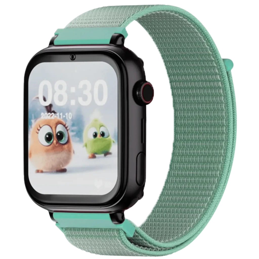 SaveFamily SaveWatch Plus 2 Preto , Pulseira de Tecido Ocean , Chamadas SOS, 4G