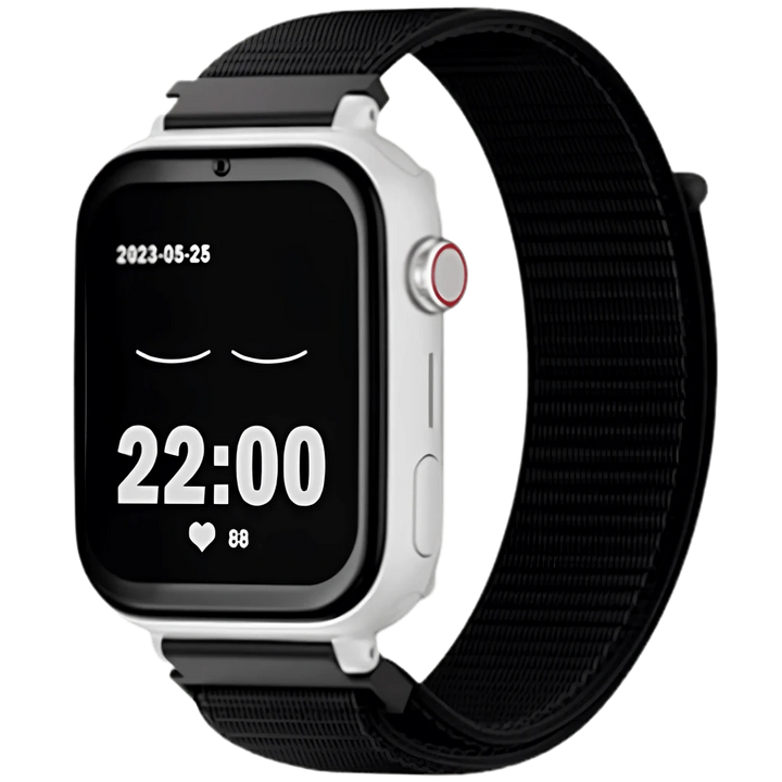 SaveFamily SaveWatch Plus Branco/ Tecido Black Botão SOS Videochamada