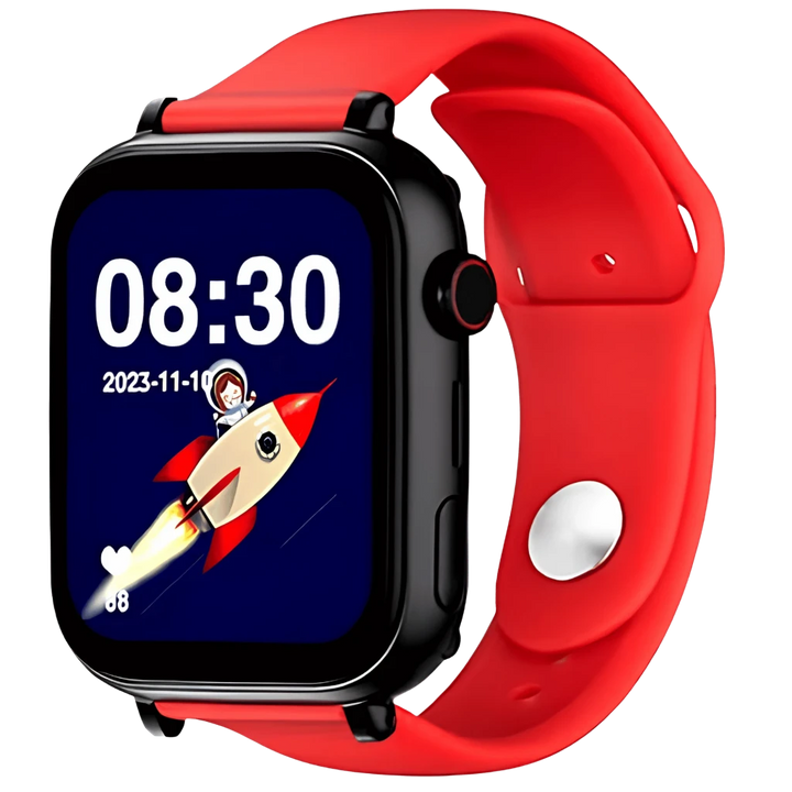 SaveFamily SaveWatch Plus Preto / Silicone Vermelho Botão SOS Videochamada