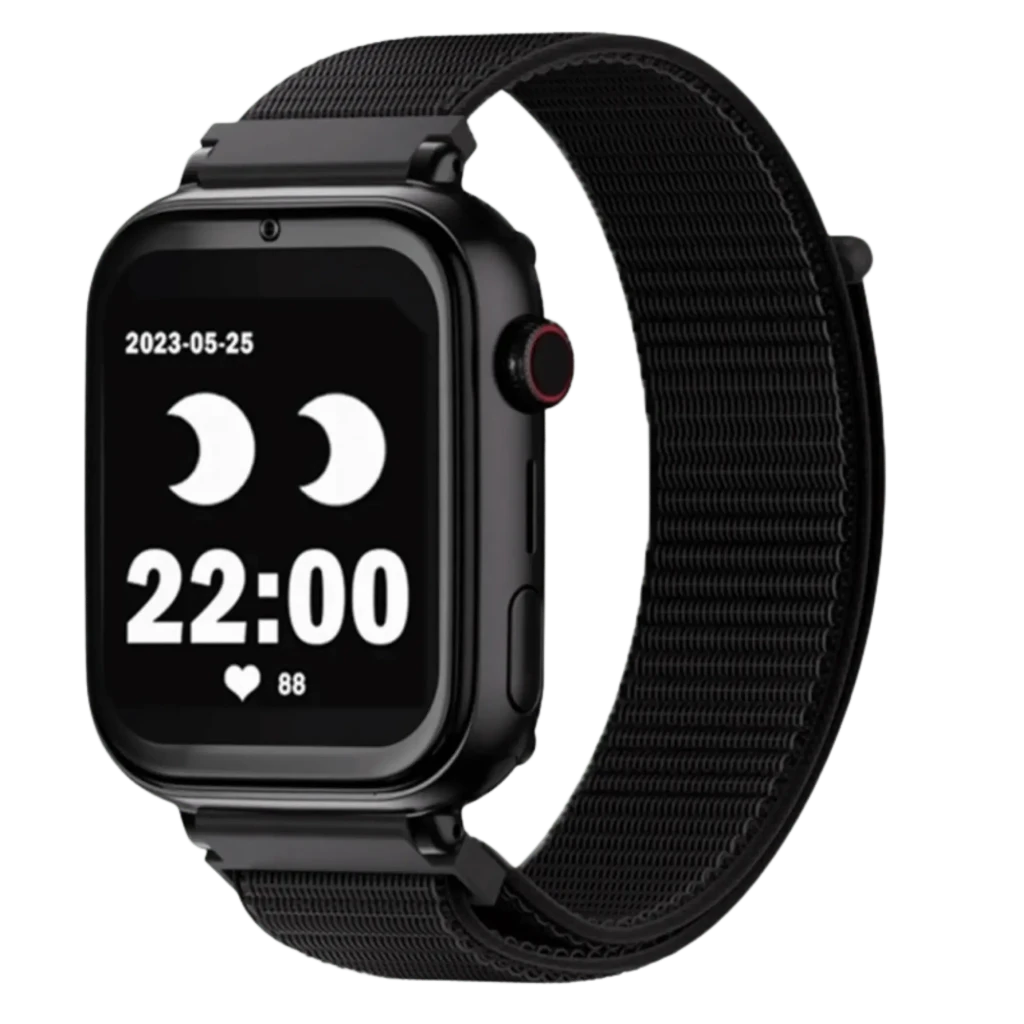 SaveFamily SaveWatch Plus Preto / Tecido Black Night Botão SOS Videochamada