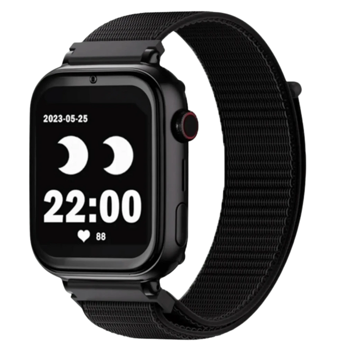 SaveFamily SaveWatch Plus Preto / Tecido Black Night Botão SOS Videochamada