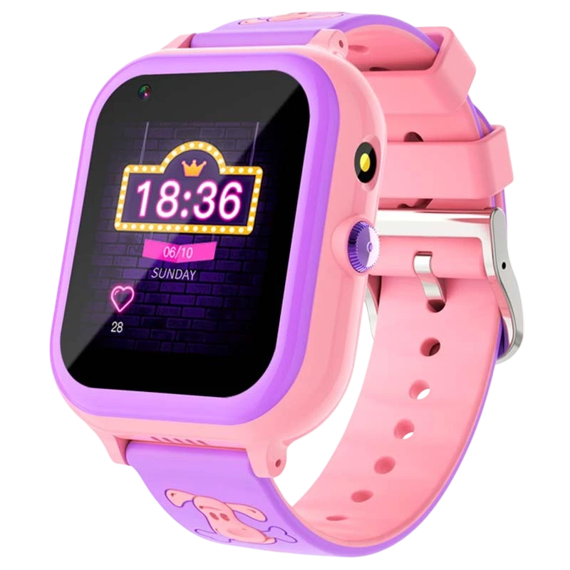 Smartwatch para crianças T29 4G GPS Rosa