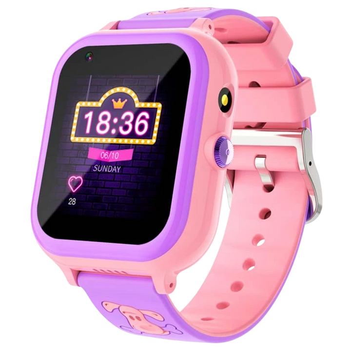 Smartwatch para crianças T29 4G GPS Rosa