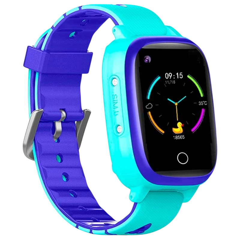 Smartwatch para crianças T5 4G GPS Azul