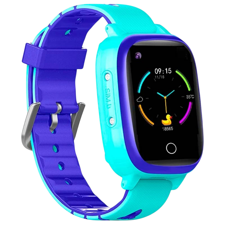 Smartwatch para crianças T5 4G GPS Azul