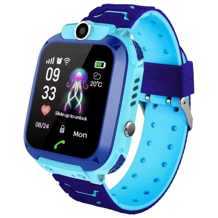 Smartwatch para crianças Q12 Azul - Relógio inteligente