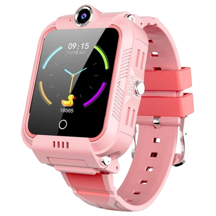 Smartwatch para Crianças T17G 360º 4G GPS Rosa - Relógio Inteligente