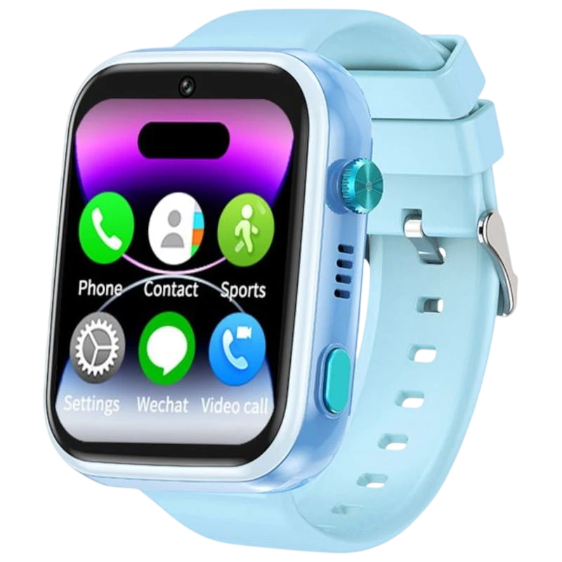 Smartwatch para crianças T45 Pro Azul - Relógio inteligente