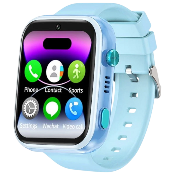 Smartwatch para crianças T45 Pro Azul - Relógio inteligente