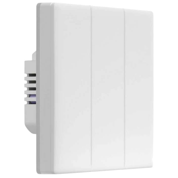 Sonoff TX T5 3C 3 Botões Toque Branco - Interruptor de Parede Inteligente Wi-Fi